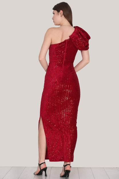 Langes Abendkleid Maxikleid mit Schulterfrei- NELB0553D9549KRZ