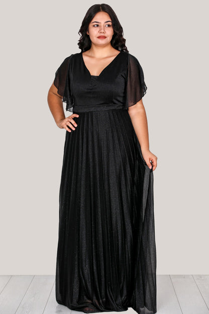 Langes Maxikleid Sommerkleid für große Größen - NELB0588D5064SYH