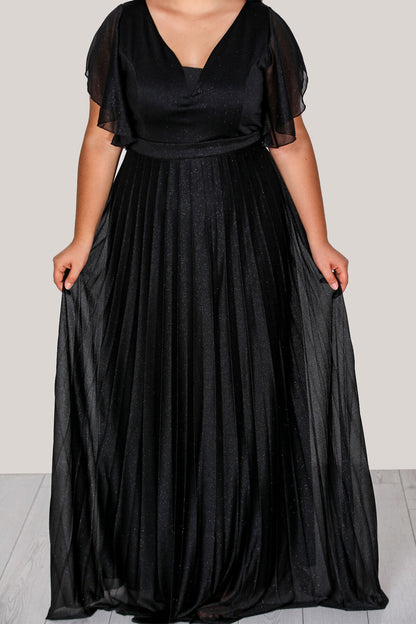 Langes Maxikleid Sommerkleid für große Größen - NELB0588D5064SYH