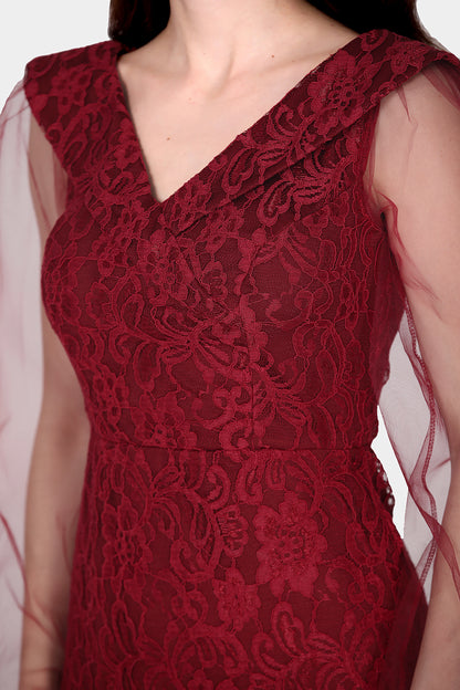 Kurzes Midikleid  Sommerkleid für Damen - NELB0588D5092BRD