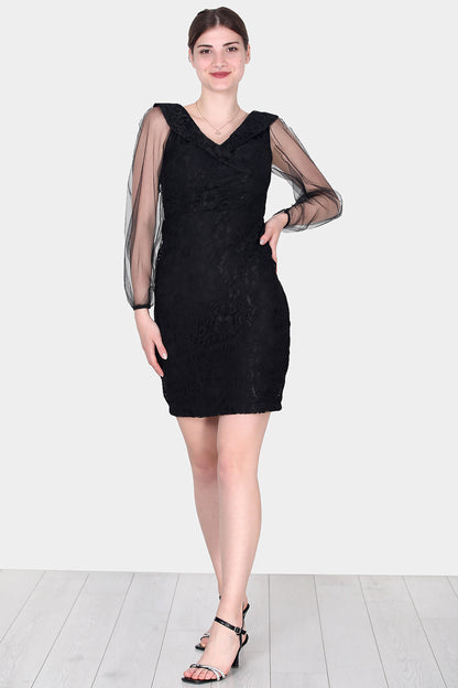 Kurzes Midikleid  Sommerkleid für Damen - NELB0588D5092SYH