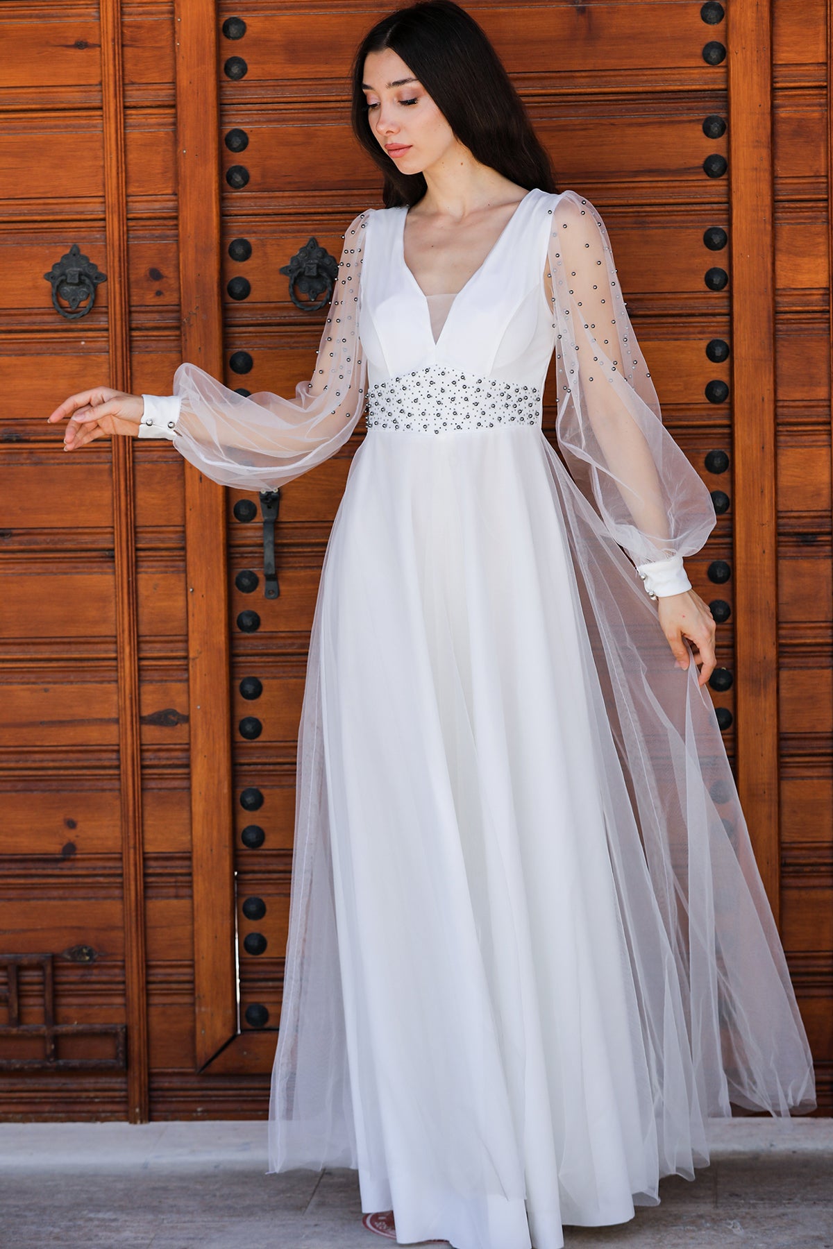 Langes Maxikleid Sommerkleid für Damen - NELB0588D5105EKR