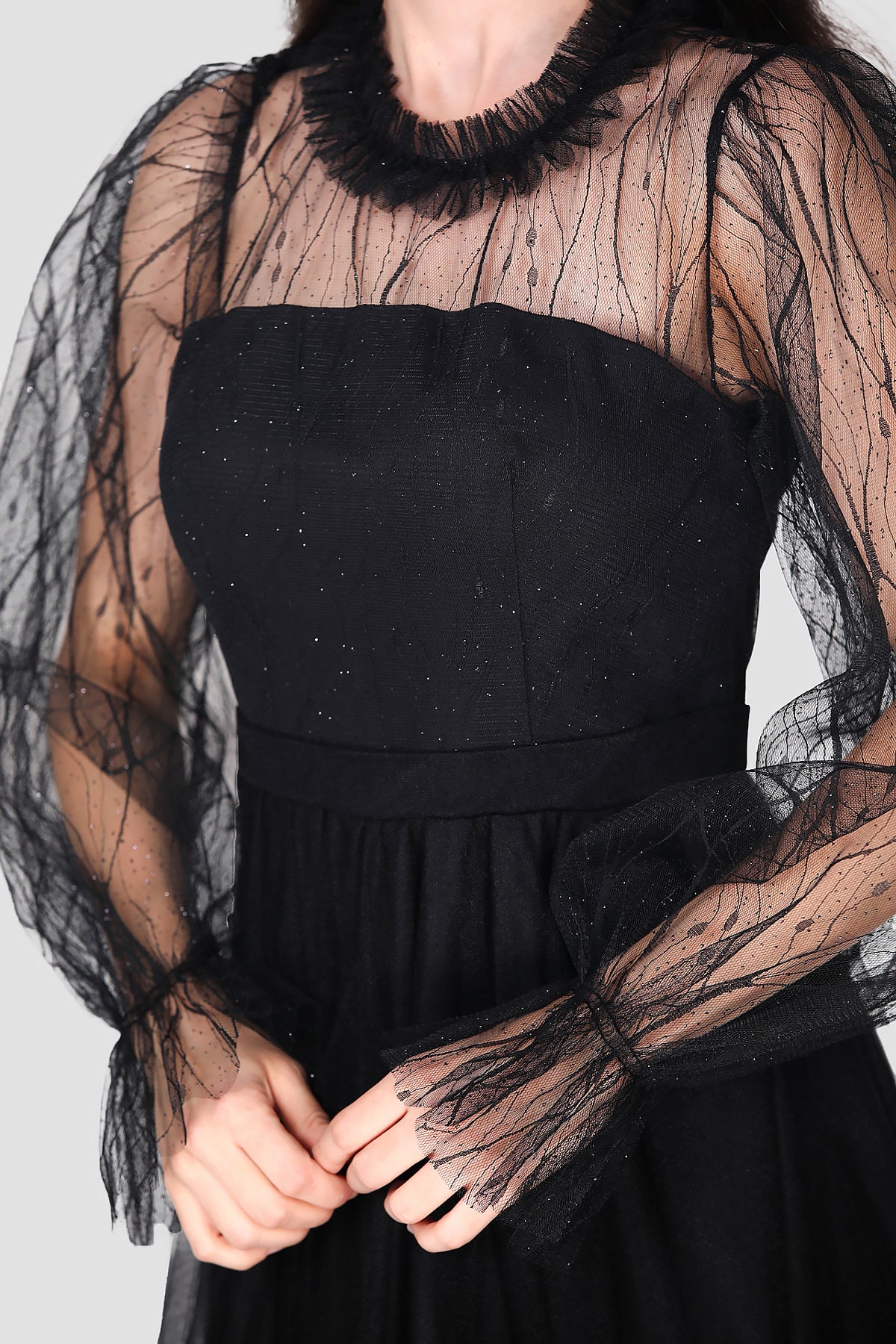 Lange maxi-jurk Trouwjurk voor dames – NELB0588D5128SYH