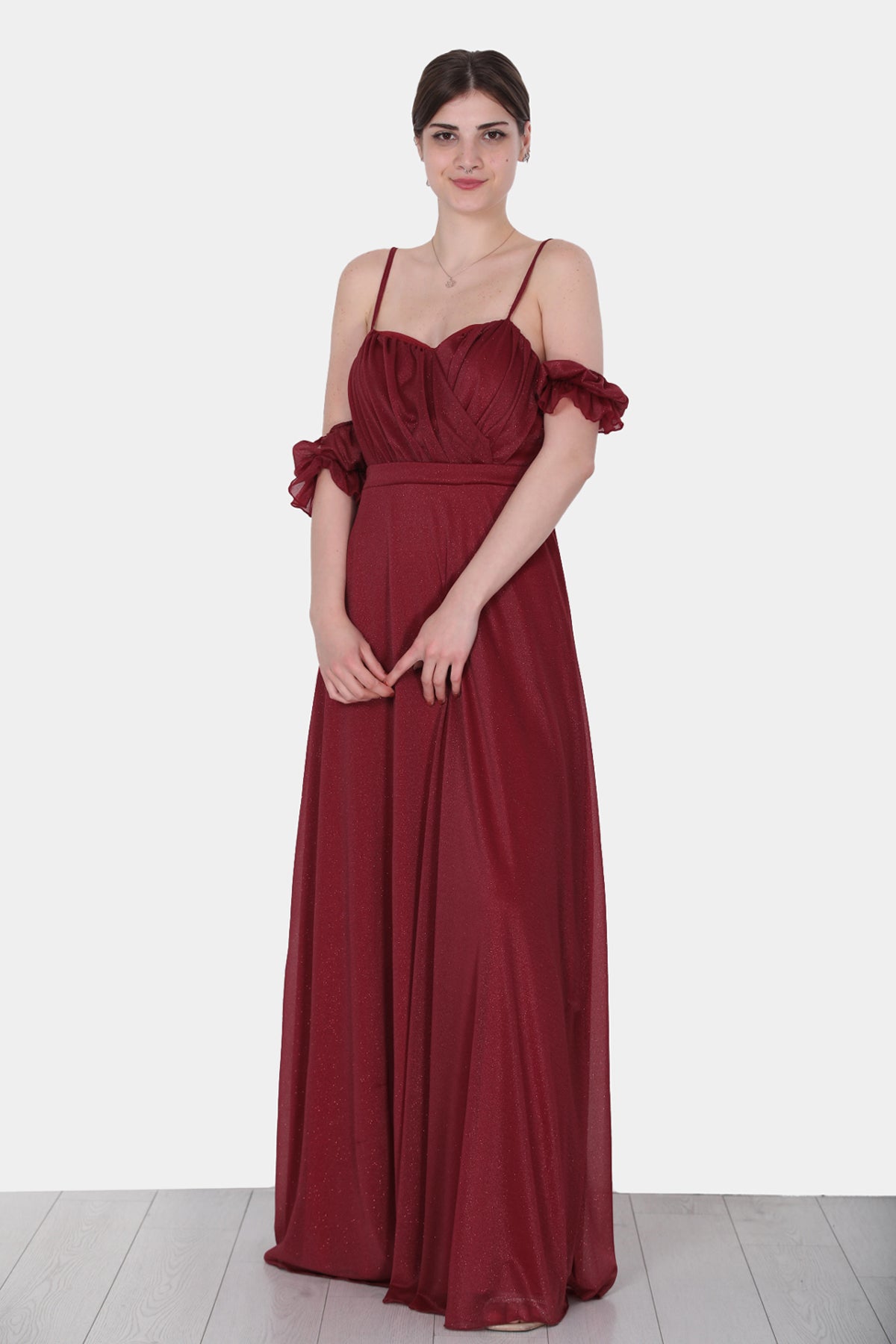 Langes Maxikleid Sommerkleid für Damen - NELB0588D5146BRD