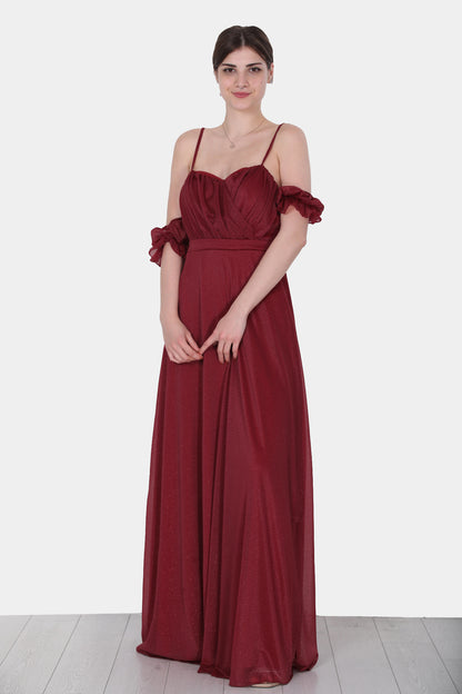 Langes Maxikleid Sommerkleid für Damen - NELB0588D5146BRD
