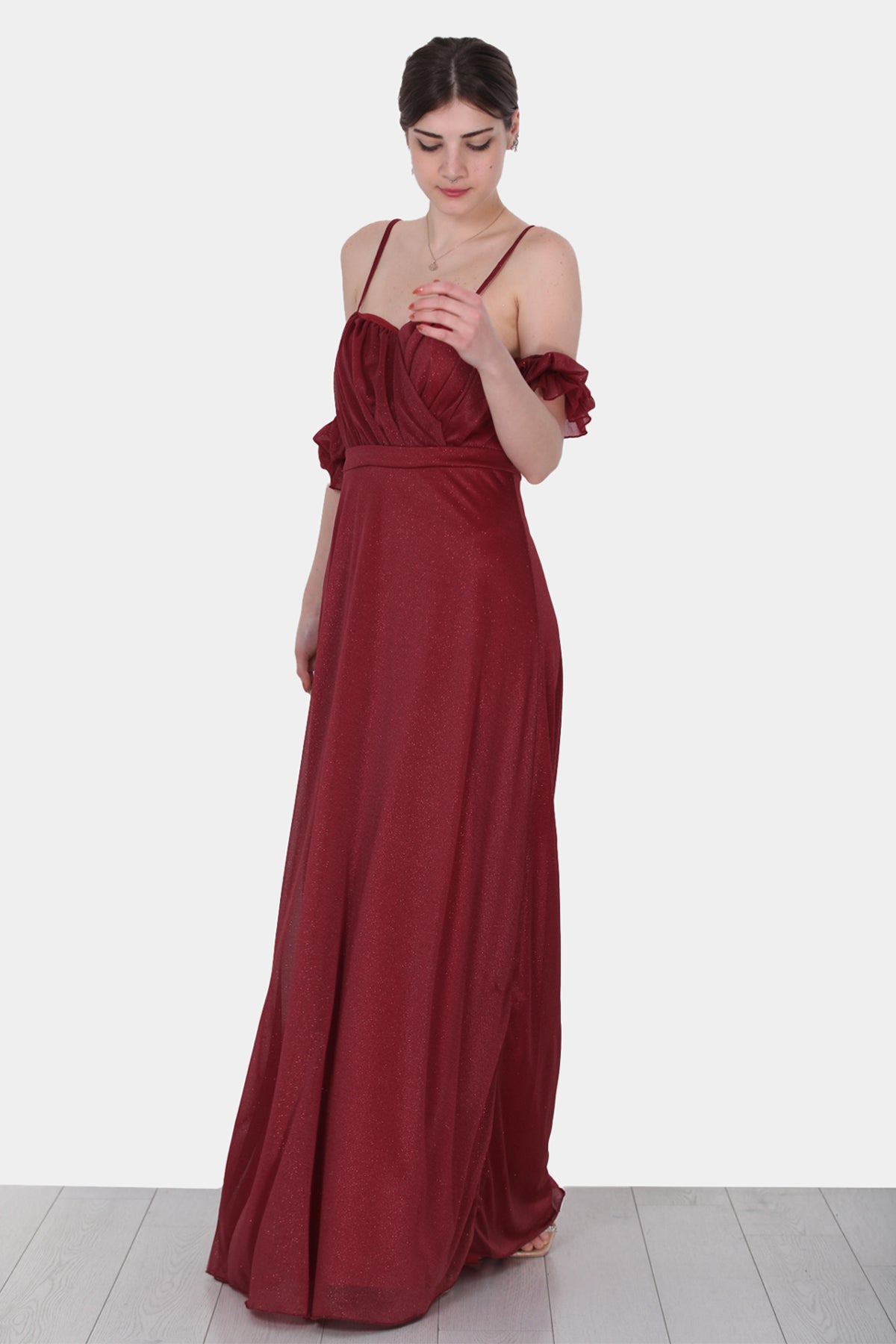 Langes Maxikleid Sommerkleid für Damen - NELB0588D5146BRD