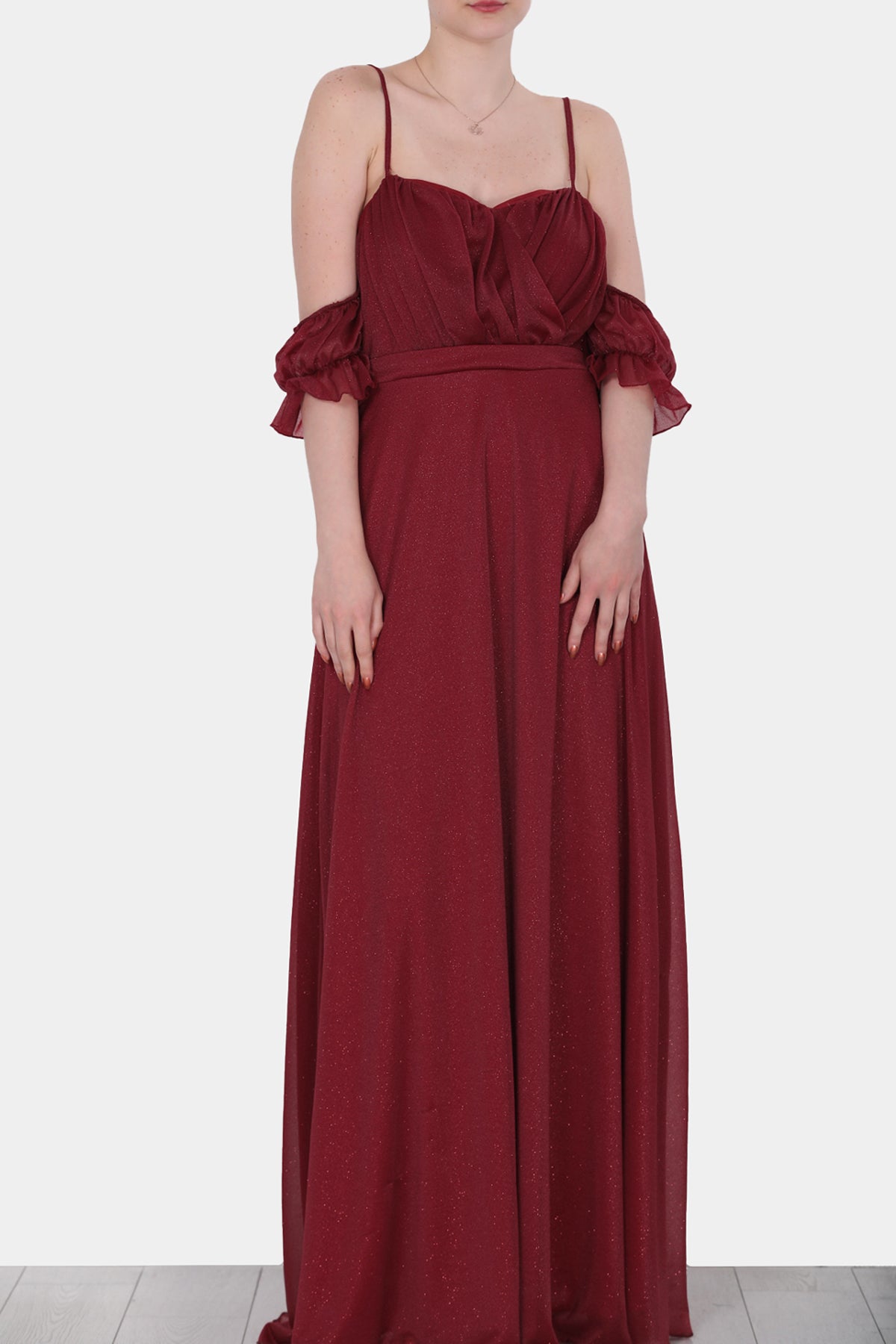 Langes Maxikleid Sommerkleid für Damen - NELB0588D5146BRD