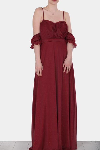 Langes Maxikleid Sommerkleid für Damen - NELB0588D5146BRD