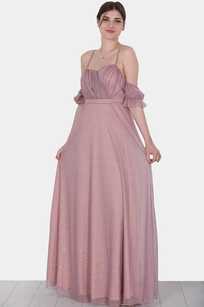 Langes Maxikleid Sommerkleid für Damen- NELB0588D5146GÜL