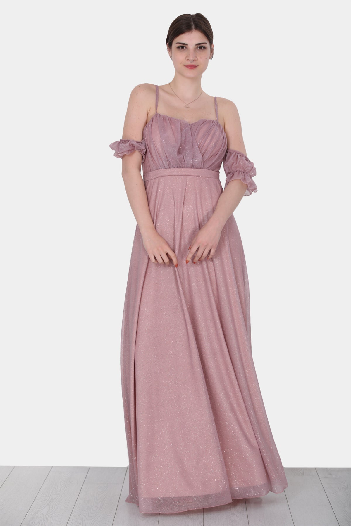 Langes Maxikleid Sommerkleid für Damen- NELB0588D5146GÜL