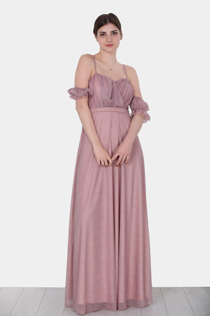 Langes Maxikleid Sommerkleid für Damen- NELB0588D5146GÜL