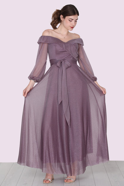 Lange maxi-jurk zomerjurk voor dames - NELB0588D5147LİL