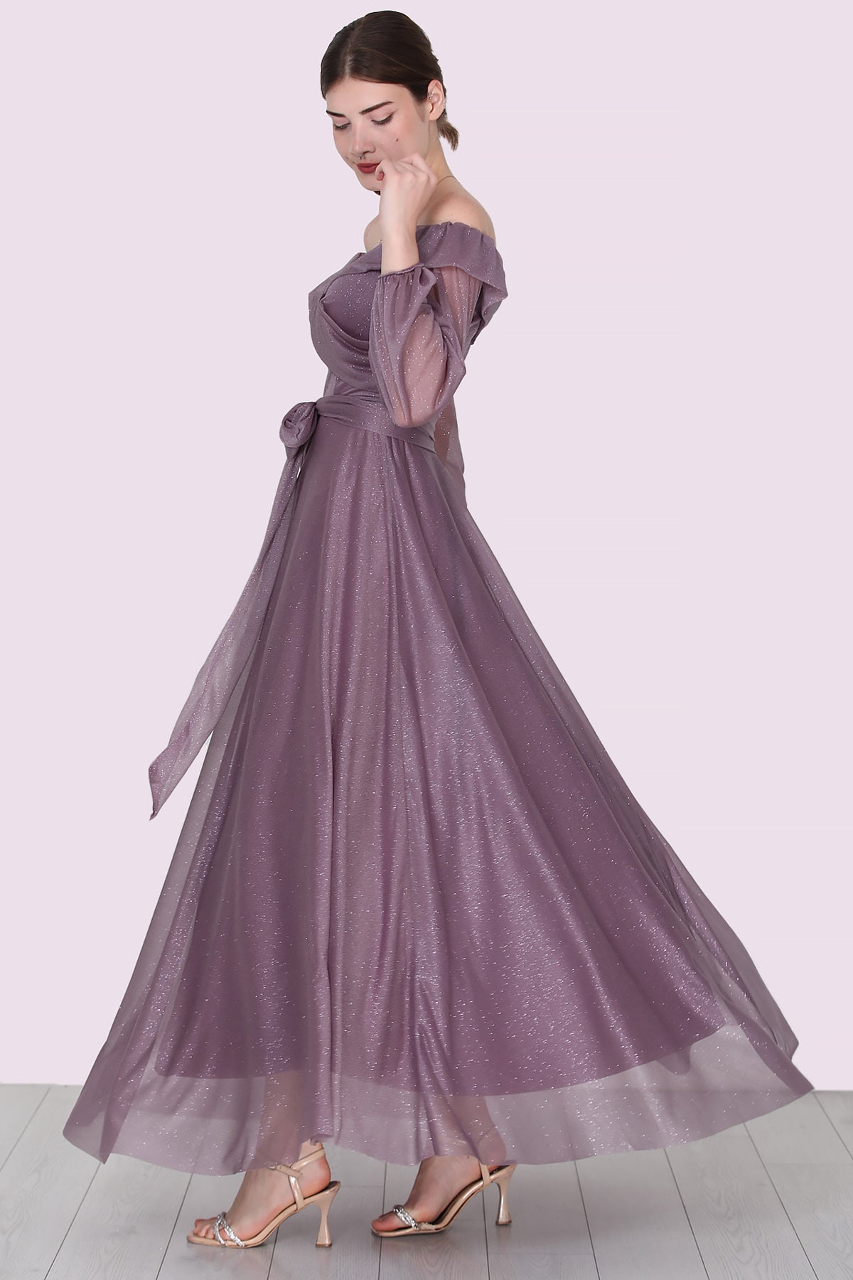 Lange maxi-jurk zomerjurk voor dames - NELB0588D5147LİL