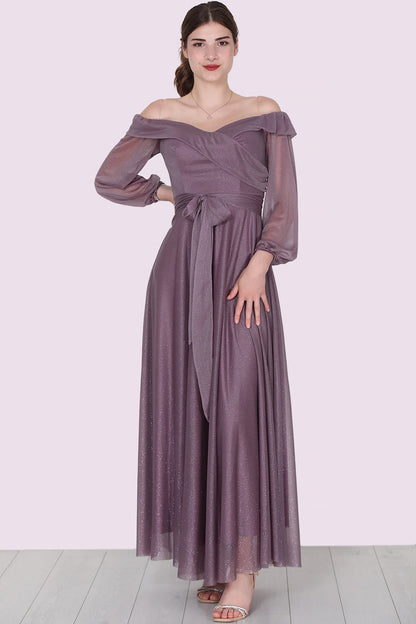 Lange maxi-jurk zomerjurk voor dames - NELB0588D5147LİL