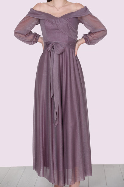 Lange maxi-jurk zomerjurk voor dames - NELB0588D5147LİL