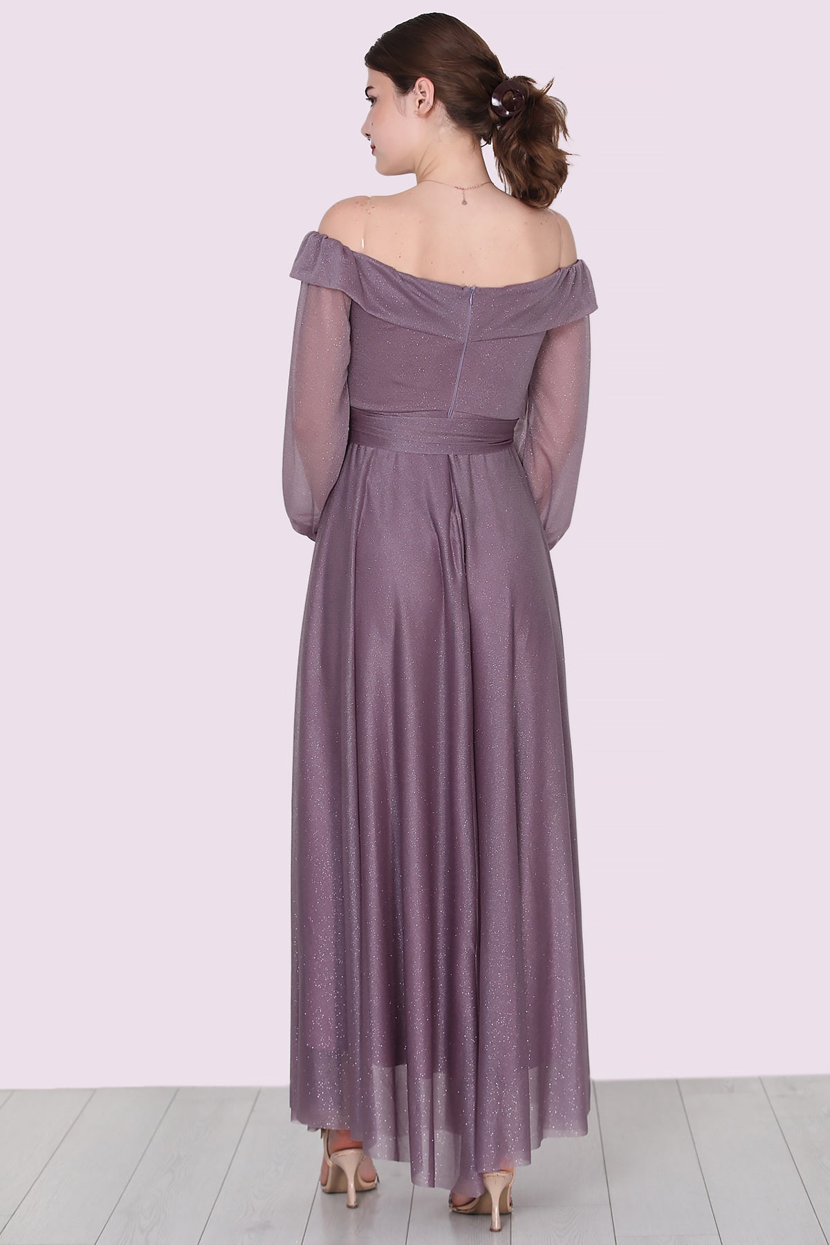 Lange maxi-jurk zomerjurk voor dames - NELB0588D5147LİL