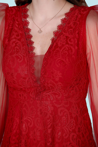 Korte avondjurk voor dames jurk zomerjurk - NELB0588D5151KRZ