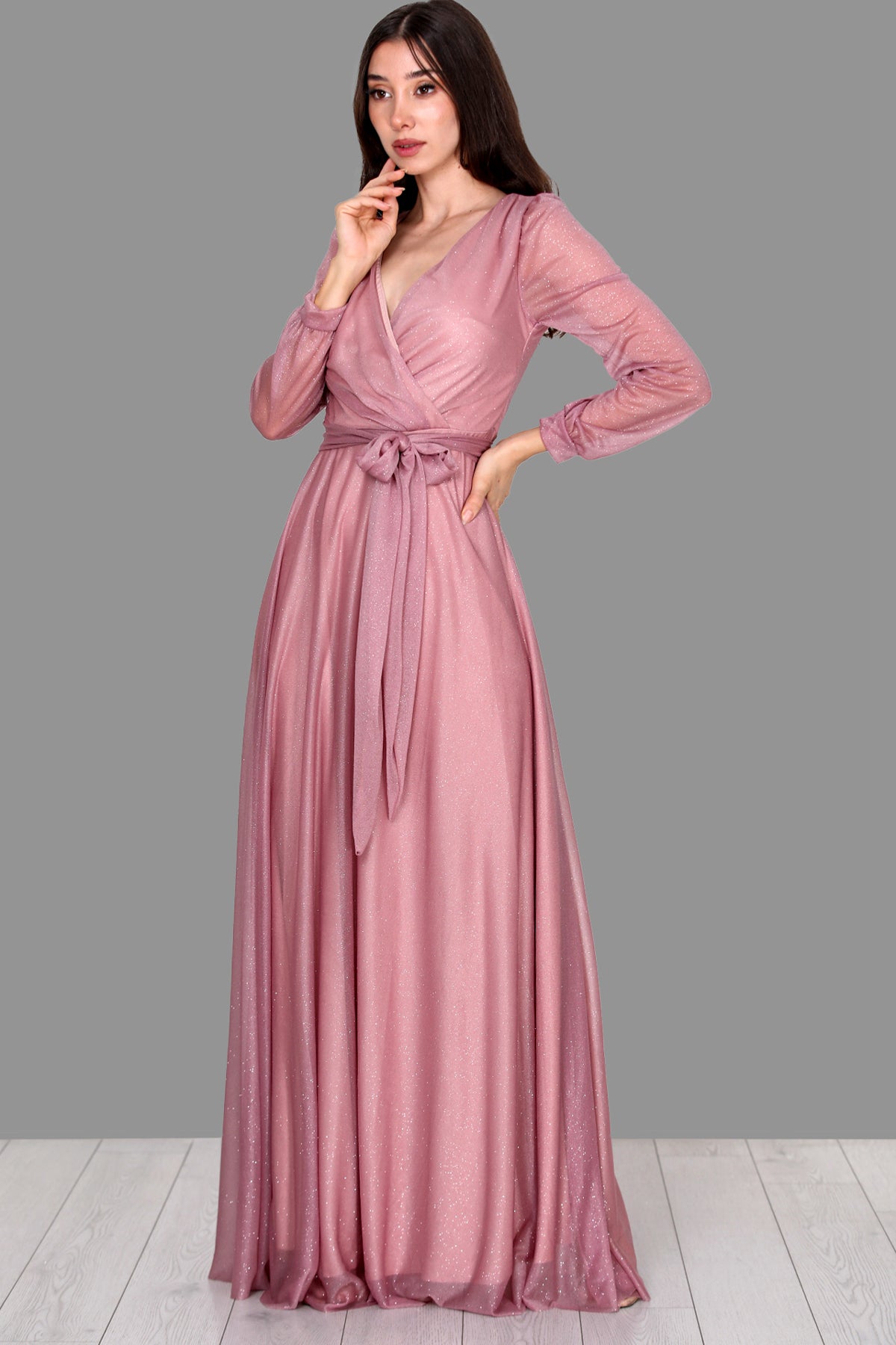 Langes Maxikleid Sommerkleid für Damen - NELB0588D5162GÜL