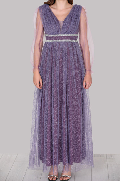 Long Maxi Dress Summer Dress for Women - NELB0588D5166LİL