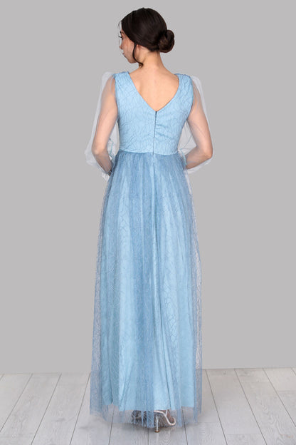 Langes Maxikleid Sommerkleid für Damen - NELB0588D5166MVİ