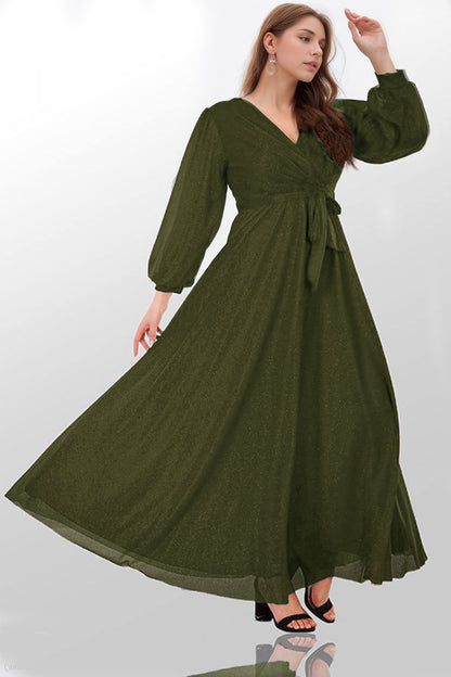 Langes Maxikleid Hochzeitskleid Für Damen - NELB1000D9534HKİ