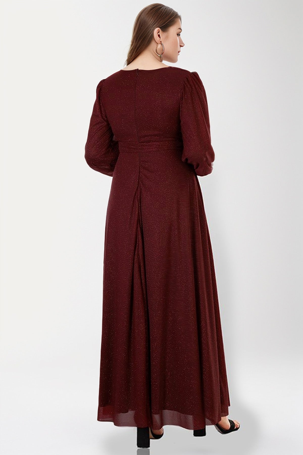 Langes Maxikleid Hochzeitskleid Für Damen - NELB1000D9534BRD