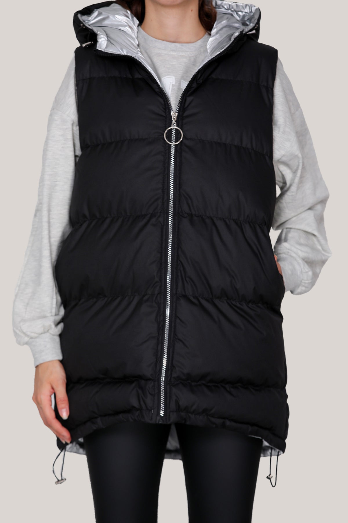 Gewatteerde jas, pufferjas voor dames - NYLK0004D9906SYH