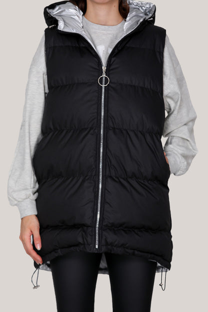 Gewatteerde jas, pufferjas voor dames - NYLK0004D9906SYH