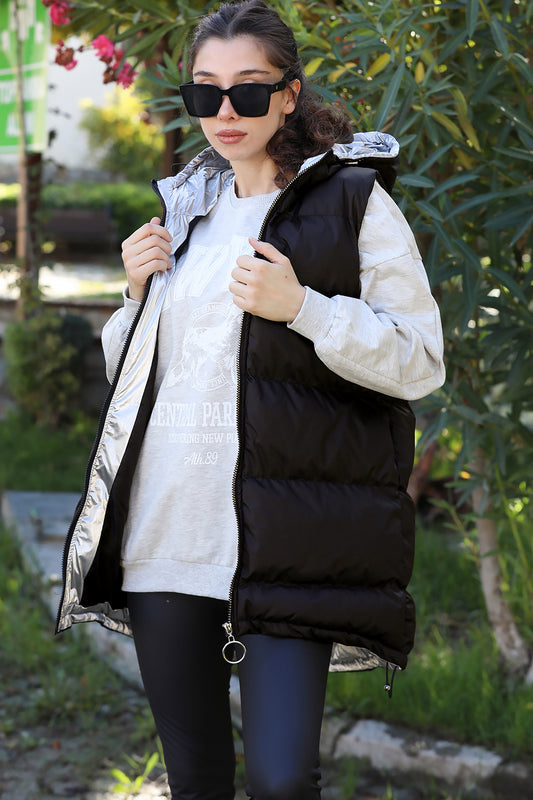 Gewatteerde jas, pufferjas voor dames - NYLK0004D9906SYH