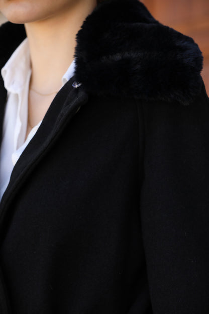 Strickmantel in trendigen Wintermantel für Damen- NKBN0004K9695SYH