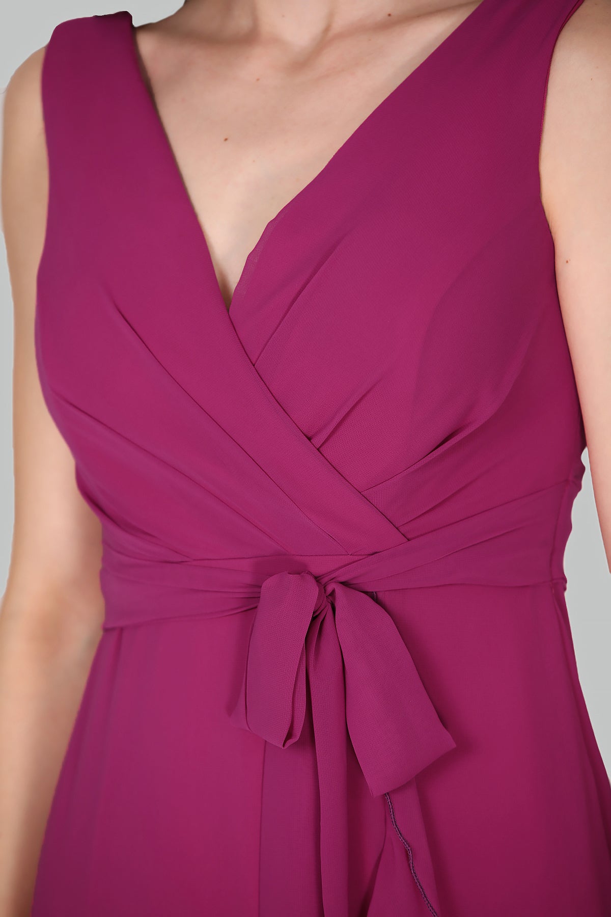 Damen Abendkleid Midikleid Schulterfrei - NELB0063D2245FŞY