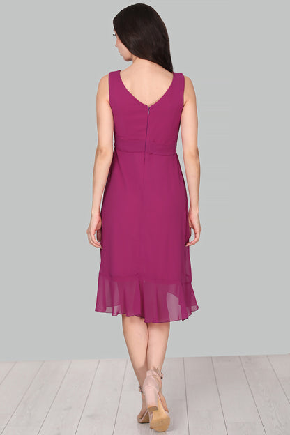 Damen Abendkleid Midikleid Schulterfrei - NELB0063D2245FŞY