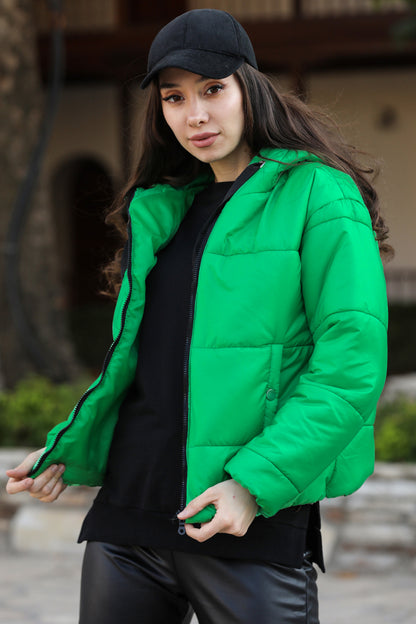 Steppjacke Puffermantel für Damen - NMNT0009K0026YŞL