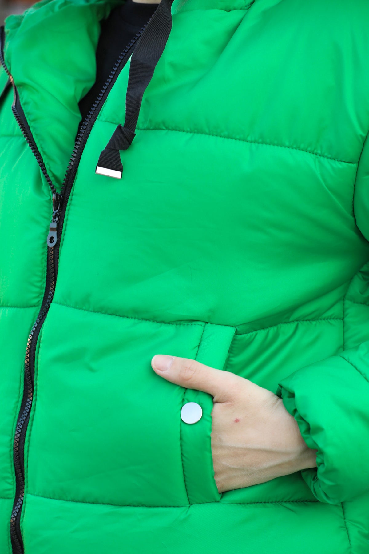 Steppjacke Puffermantel für Damen - NMNT0009K0026YŞL