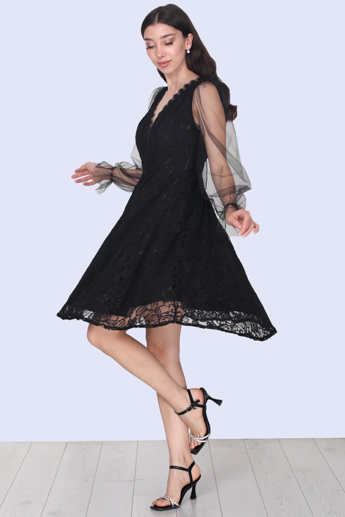 Korte midi-jurk zomerjurk voor dames - NELB0588D5151SYH