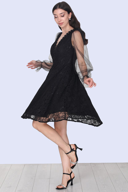 Korte midi-jurk zomerjurk voor dames - NELB0588D5151SYH