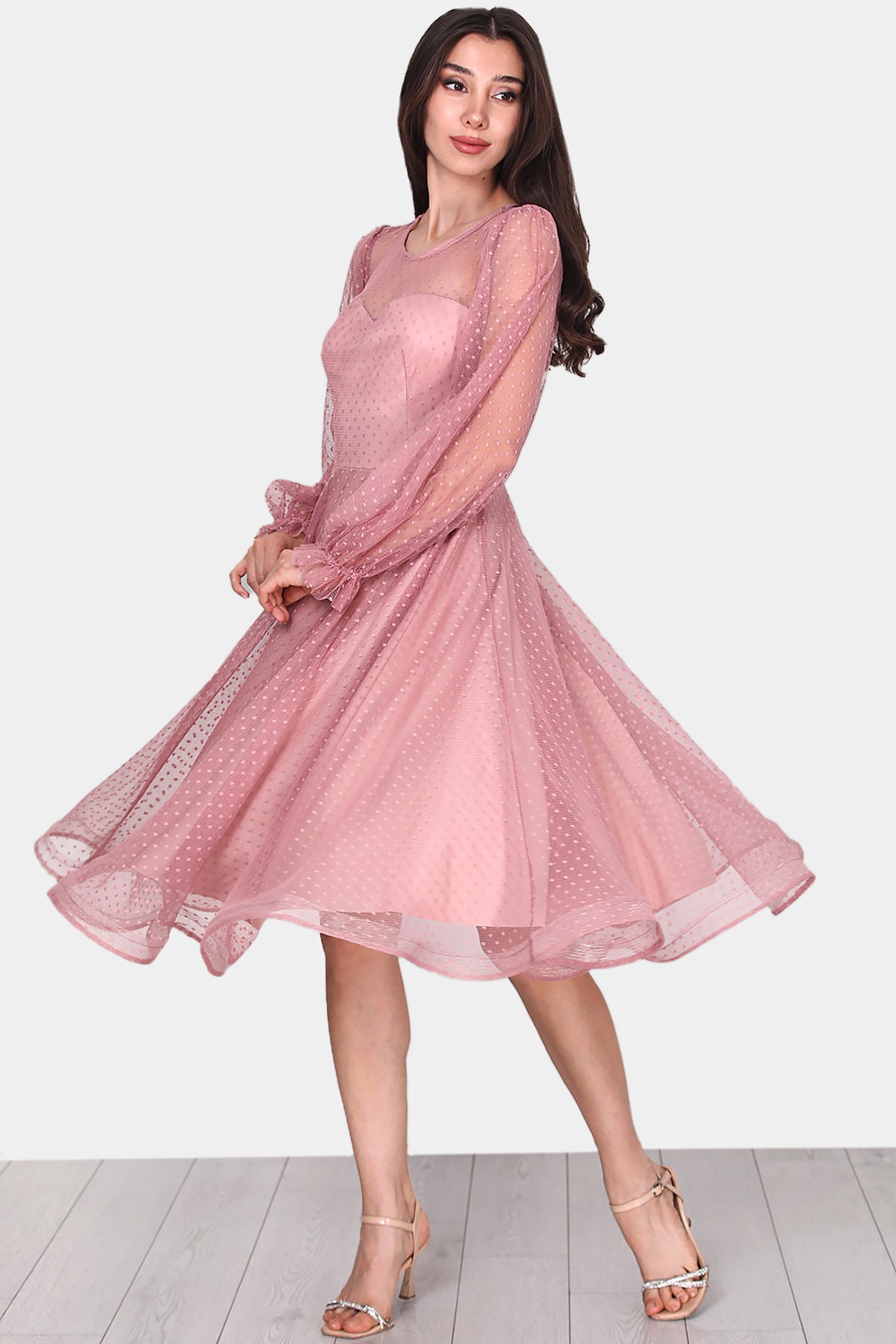 Korte midi-jurk zomerjurk voor dames - NELB0588D5068PDR