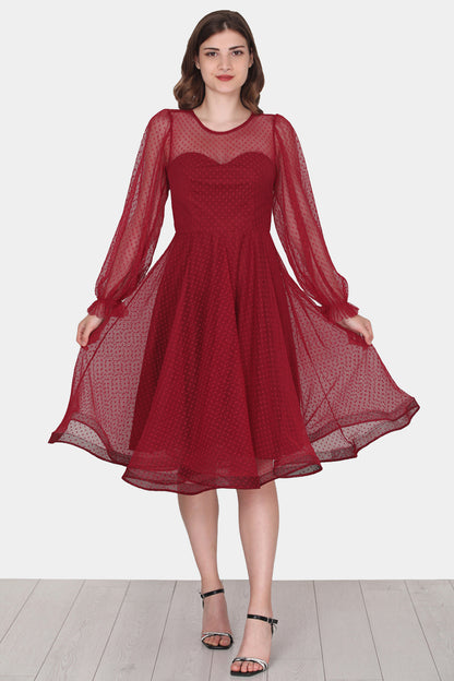 Damen Midikleid Sommerkleid für Damen - NELB0588D5068BRD