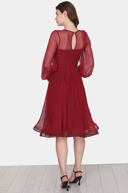 Damen Midikleid Sommerkleid für Damen - NELB0588D5068BRD