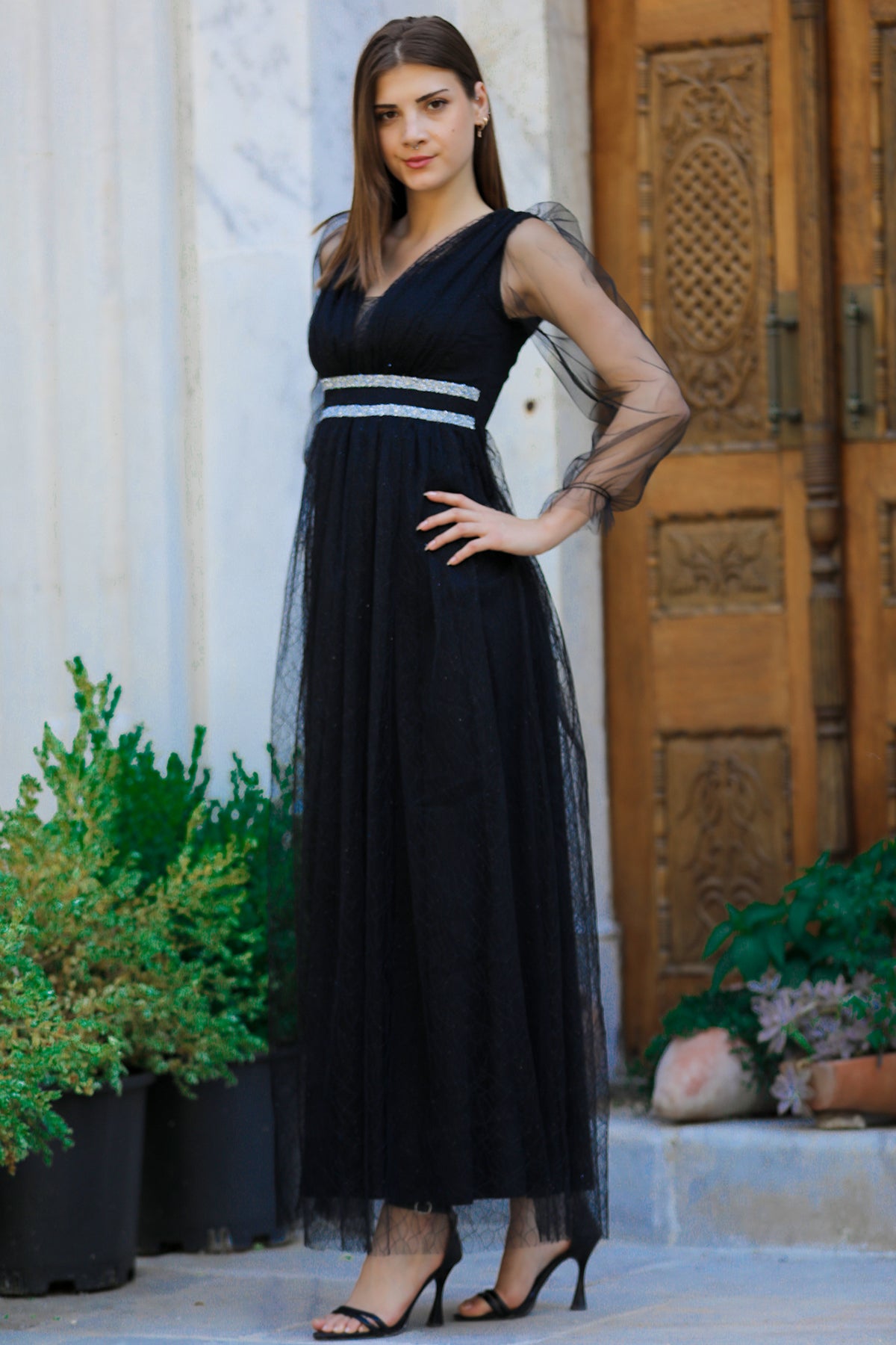 Lange avondjurk voor dames - NELB0588D5166SYH