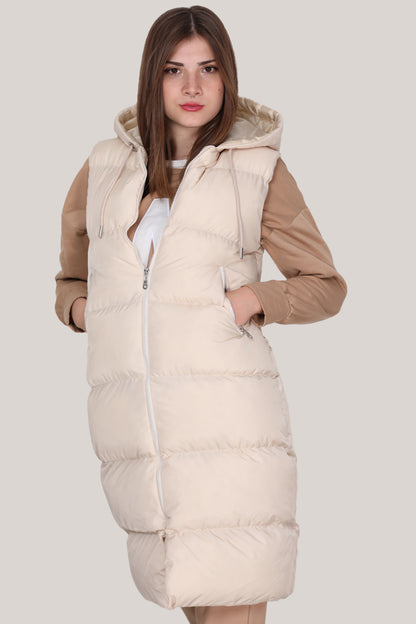 Gewatteerde jas, pufferjas voor dames - NYLK0063D8687KRM