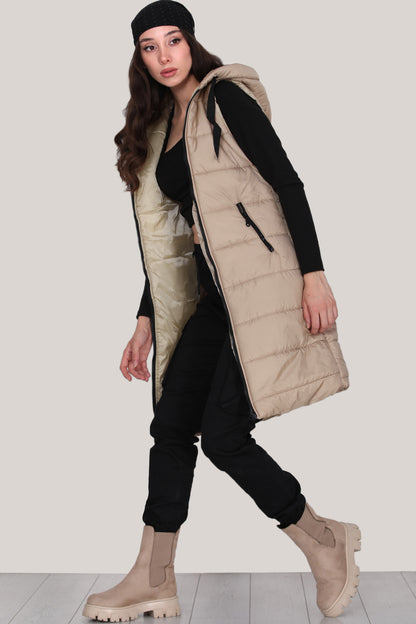 Gewatteerde jas, pufferjas voor dames - NYLK0009D0023VZN