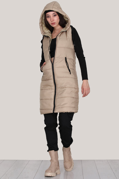 Gewatteerde jas, pufferjas voor dames - NYLK0009D0023VZN