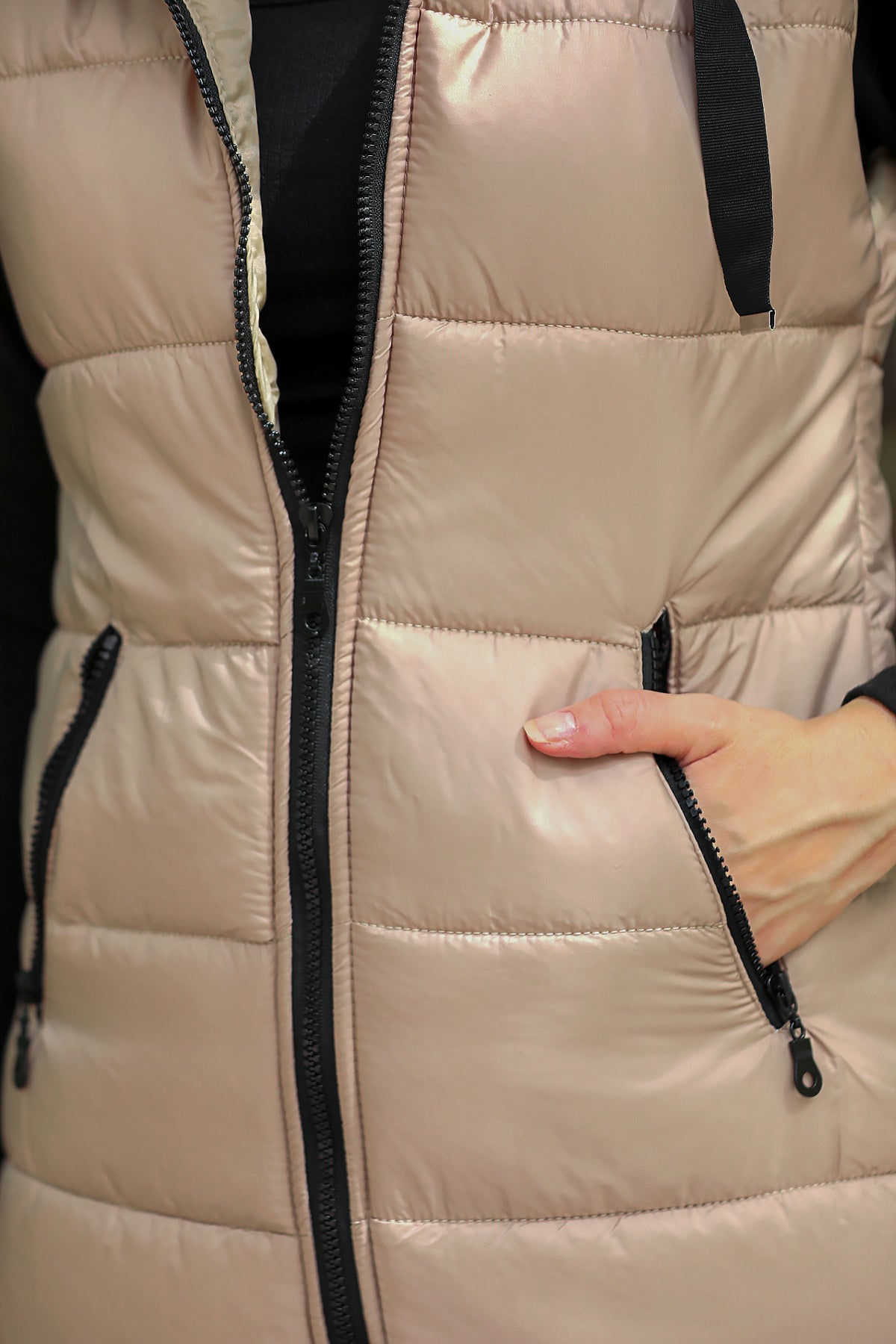 Gewatteerde jas, pufferjas voor dames - NYLK0009D0023VZN