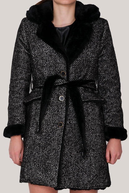 Gebreide jas in trendy winterjas - NKBN0004K9659SYH