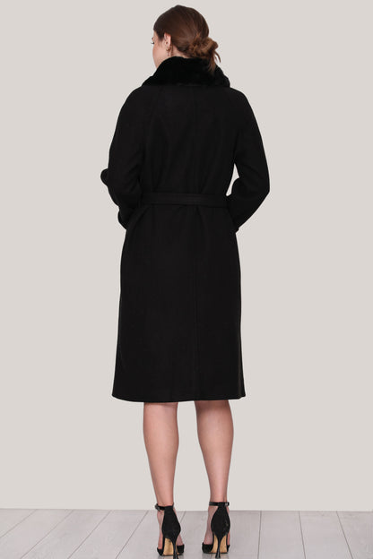 Strickmantel in trendigen Wintermantel für Damen- NKBN0004K9695SYH