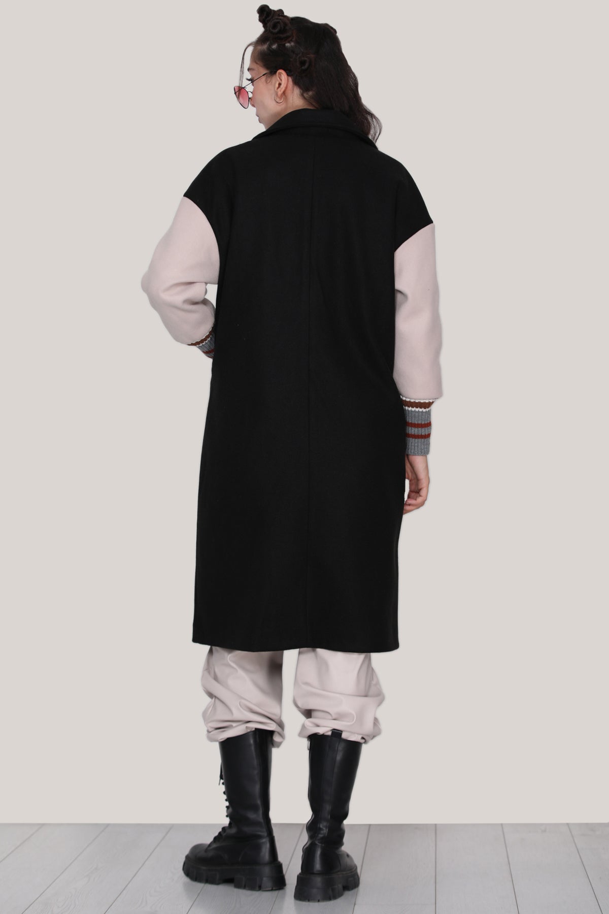 Strickmantel in trendigen Wintermantel für Damen - NKBN0004K9828SYH