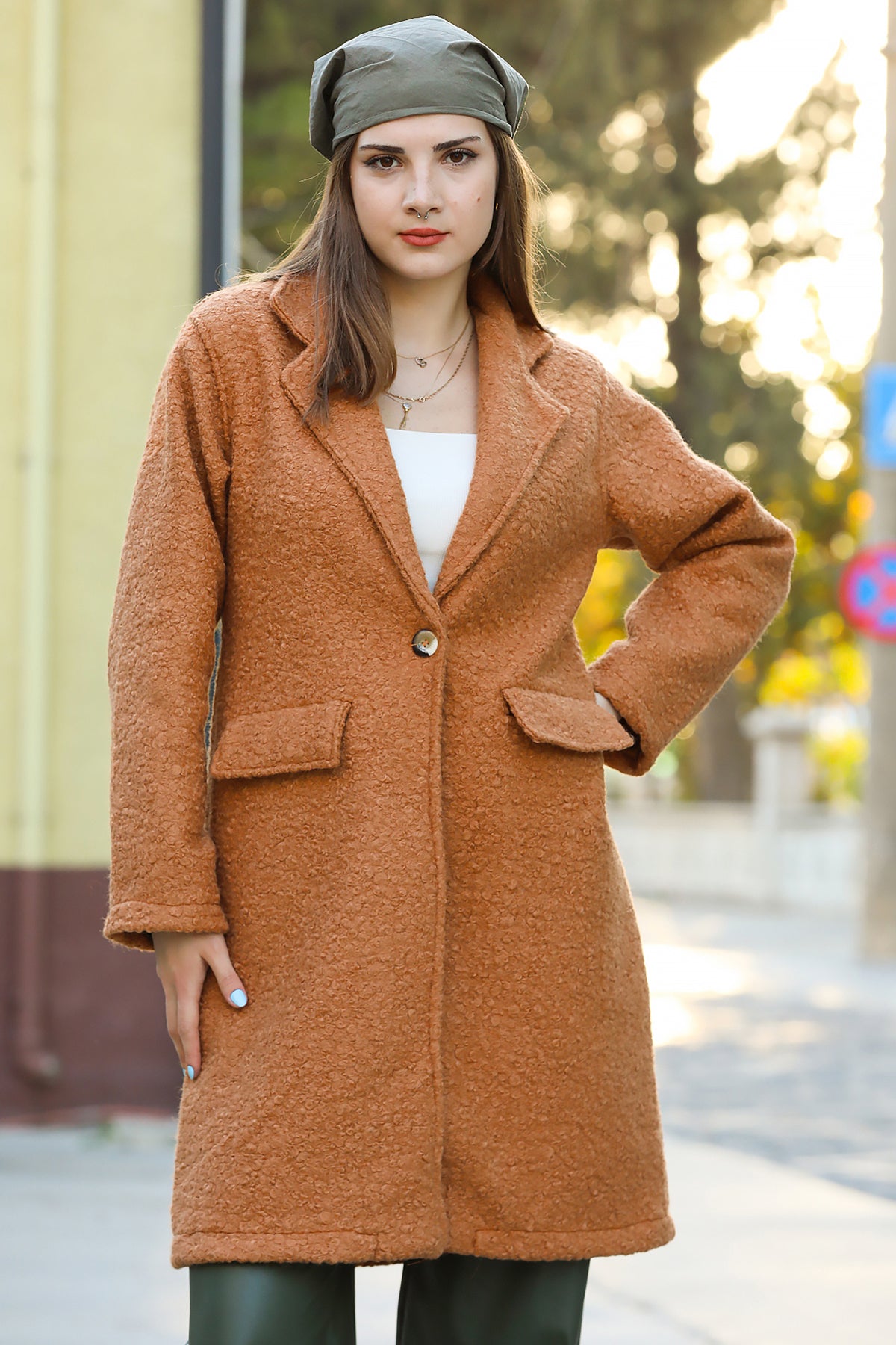 Trendy gebreide jas voor dames - NKBN0009K0041TBA