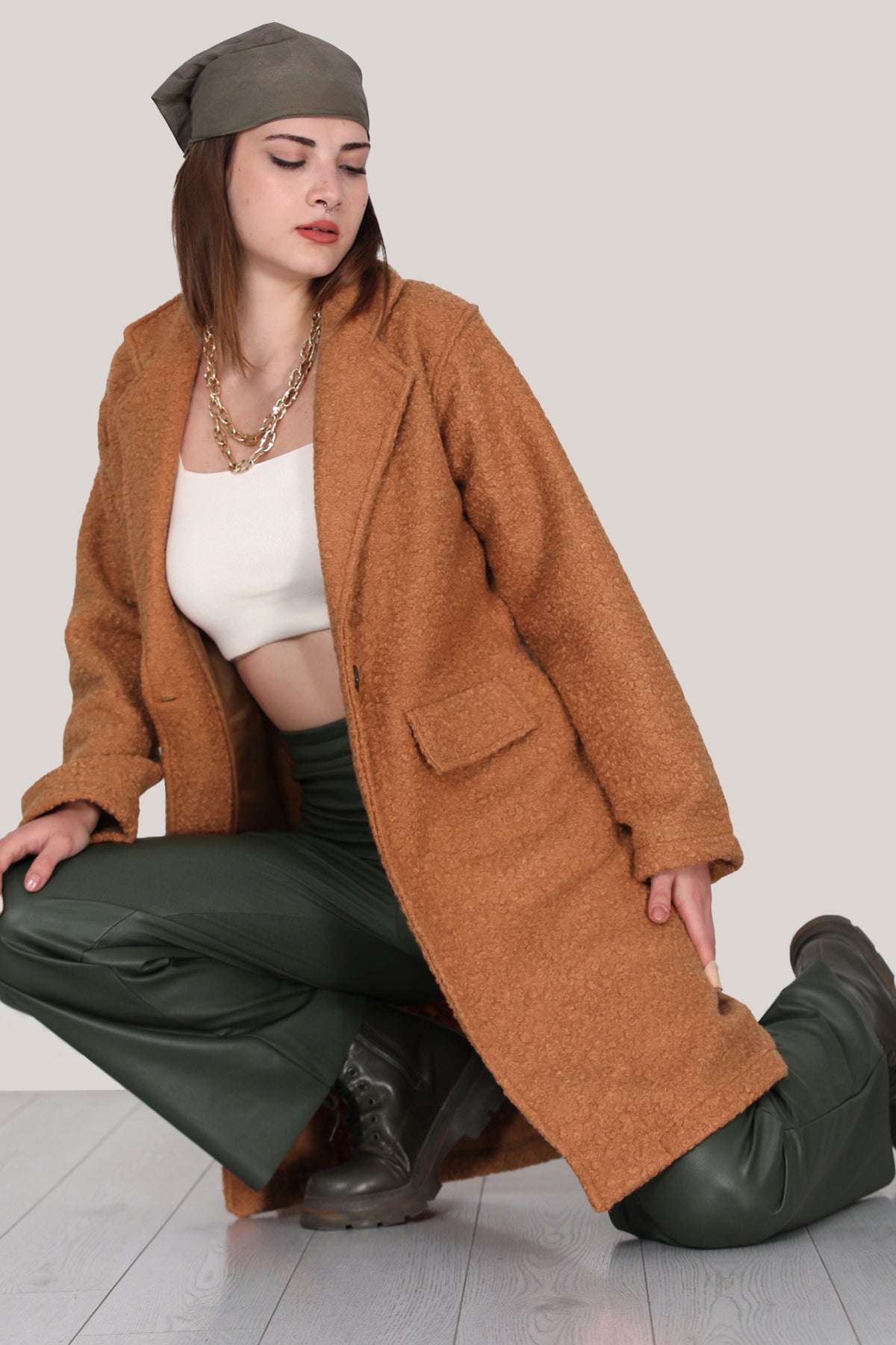 Trendy gebreide jas voor dames - NKBN0009K0041TBA