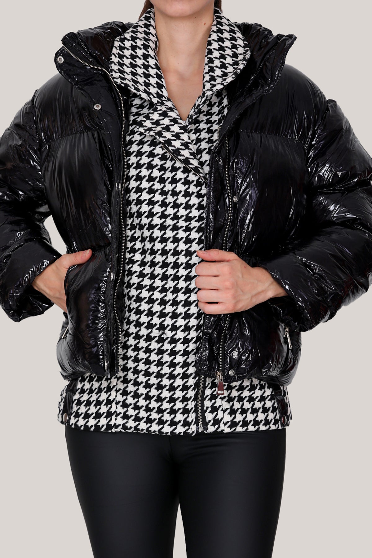 Steppjacke Puffermantel für Damen - NMNT0004K9580SYH